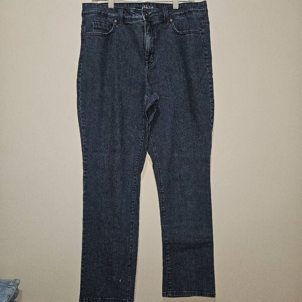 Style & Co Jeans Womens Size 14 Tummy Control Bootcut Denim Blue